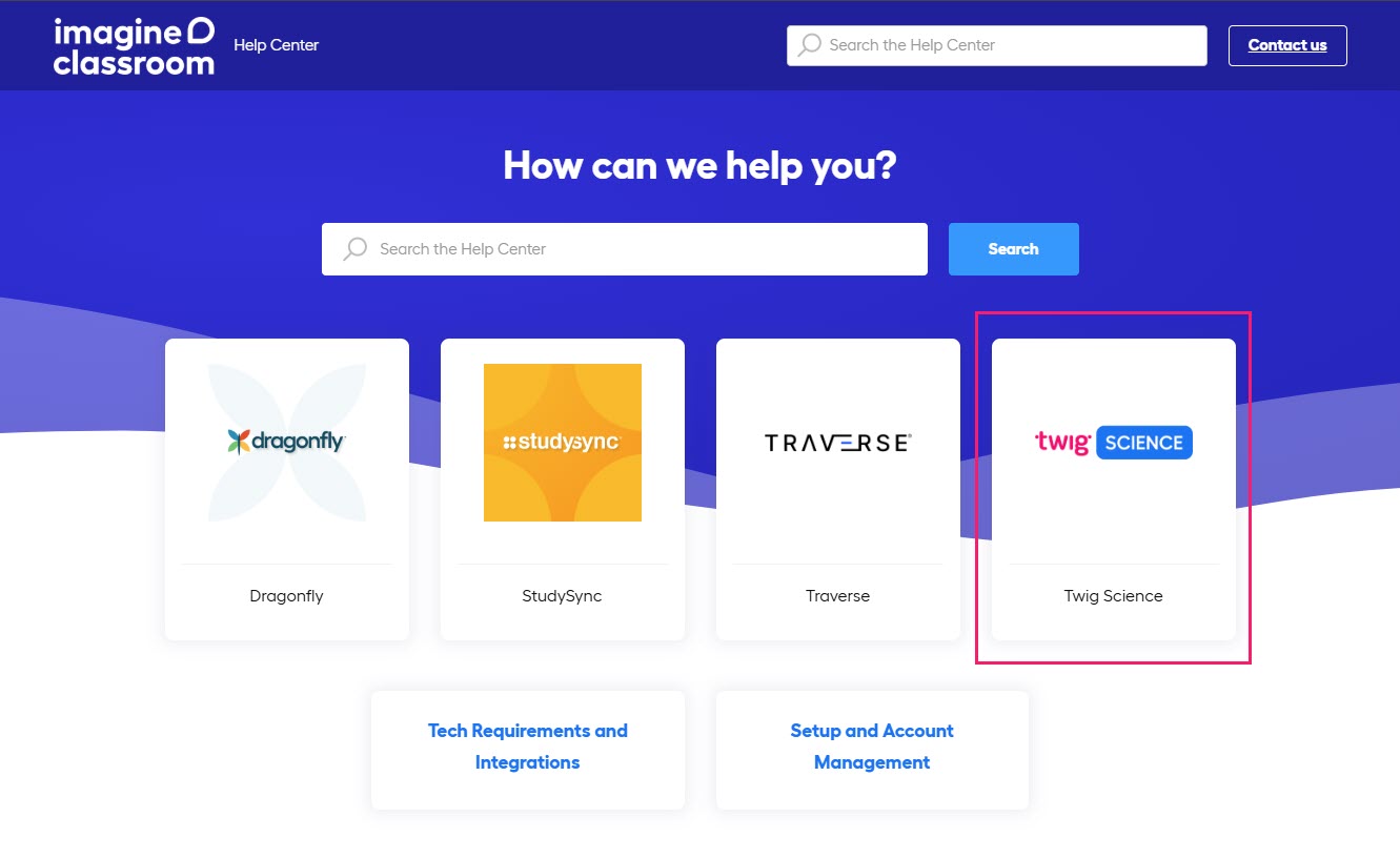 Help Center main page with Twig highlighted.jpg