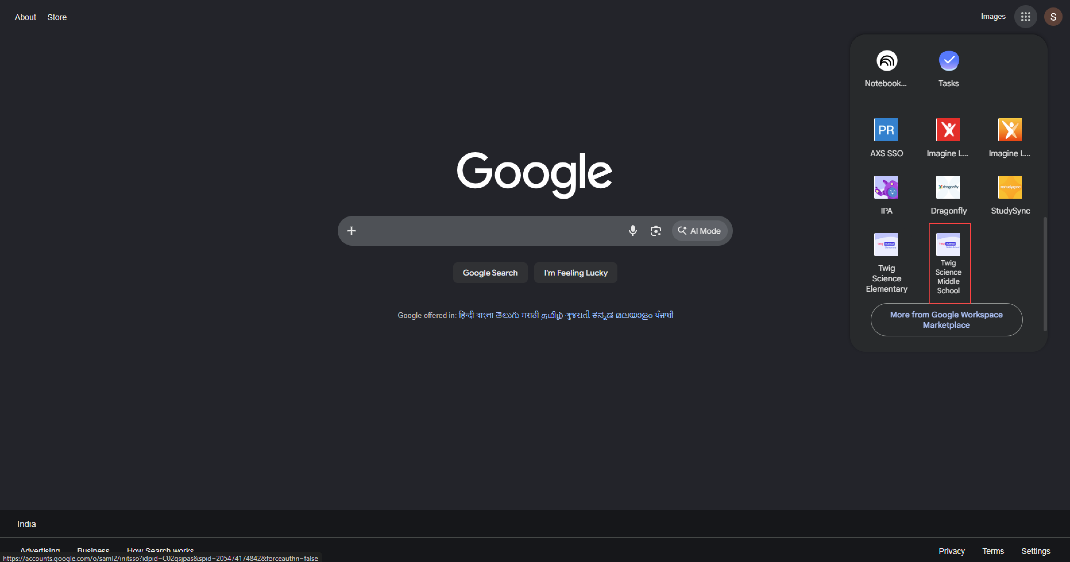 Google SSO _ Pick a product.png