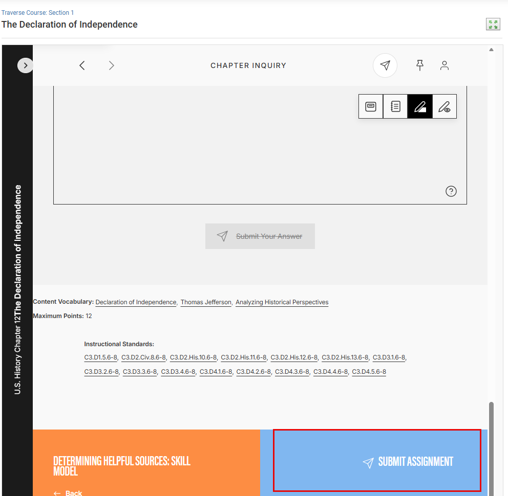 traverse student submit assignment.png