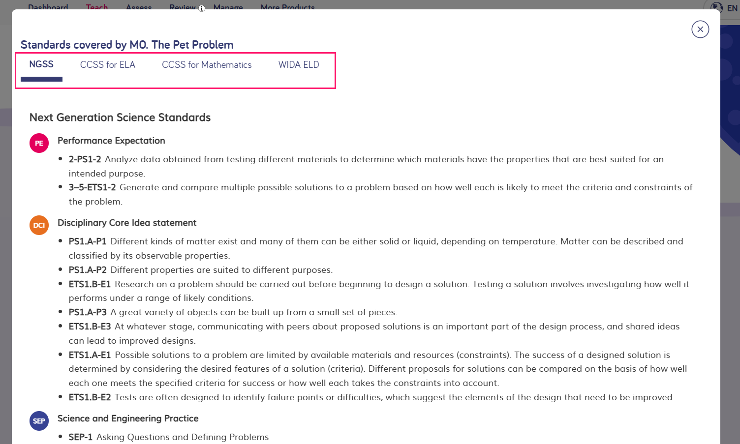 standards per module.png